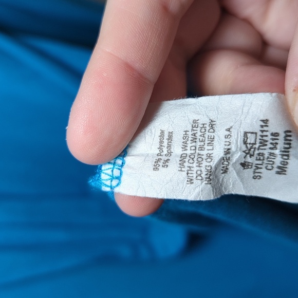 Pomelo Tween Blue Open Front Cardigan Junior Girls Size M - Picture 3 of 4